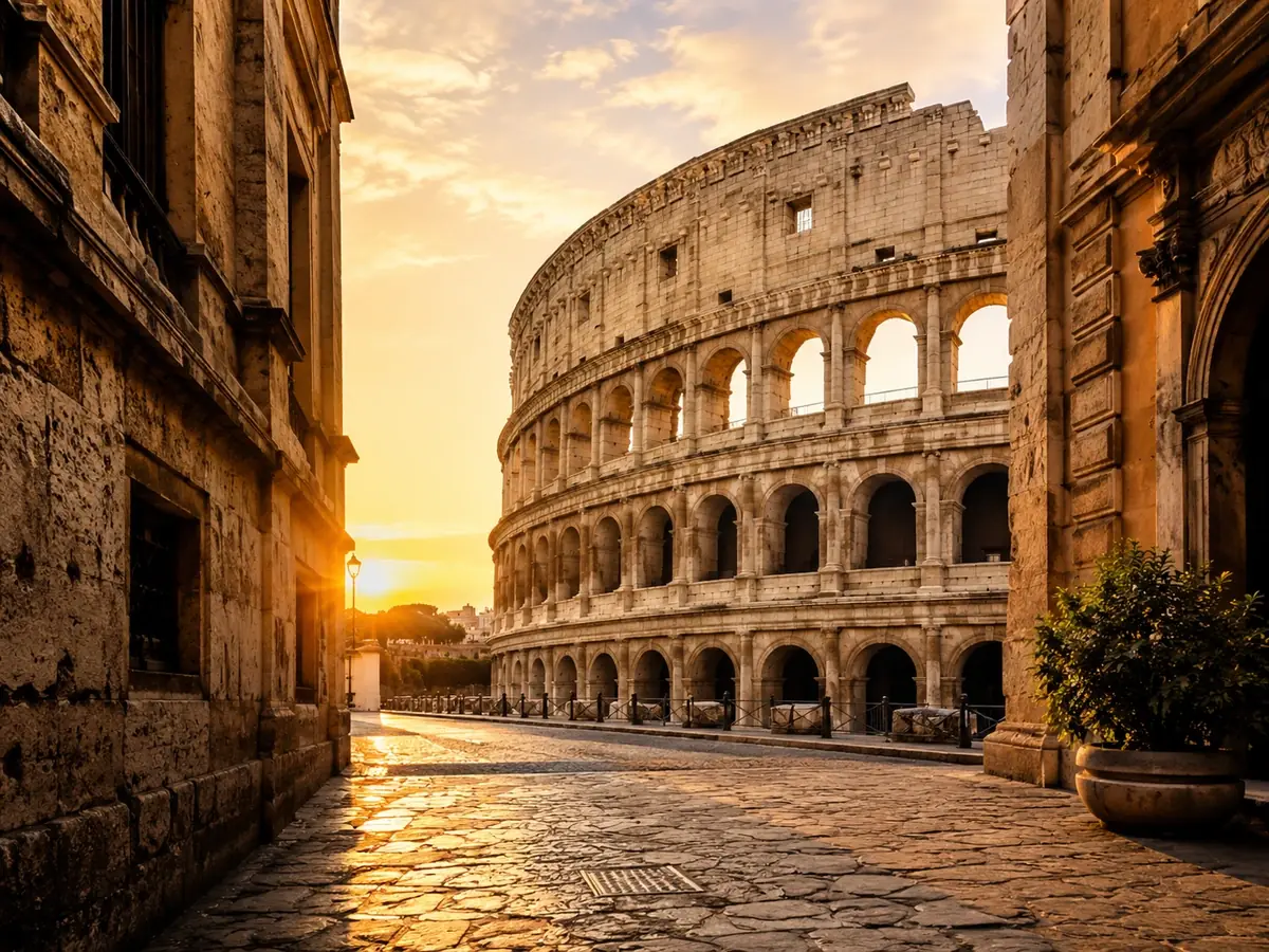 Colosseum Rome — Italy Schengen visa