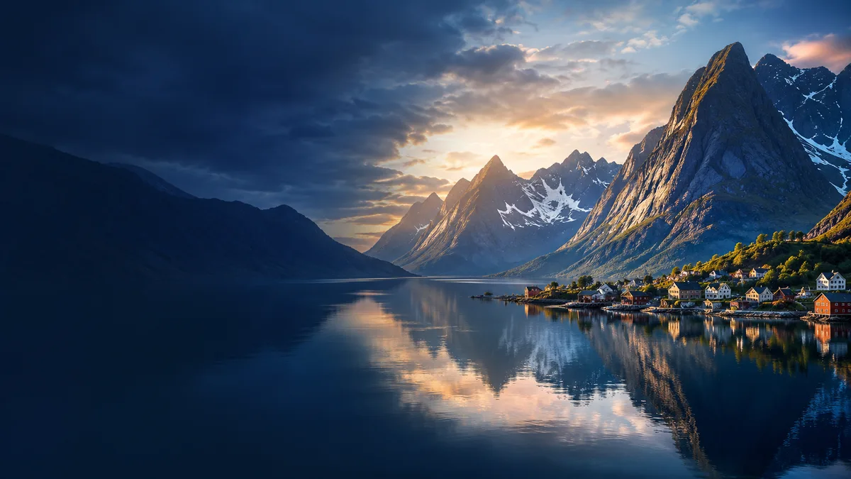 Norwegian fjords Norway Schengen visa Pakistan