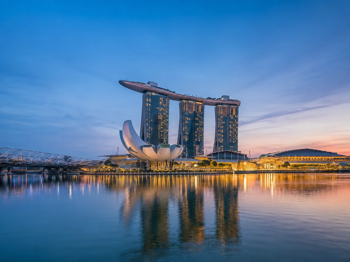 Singapore skyline for visit visa from Pakistan