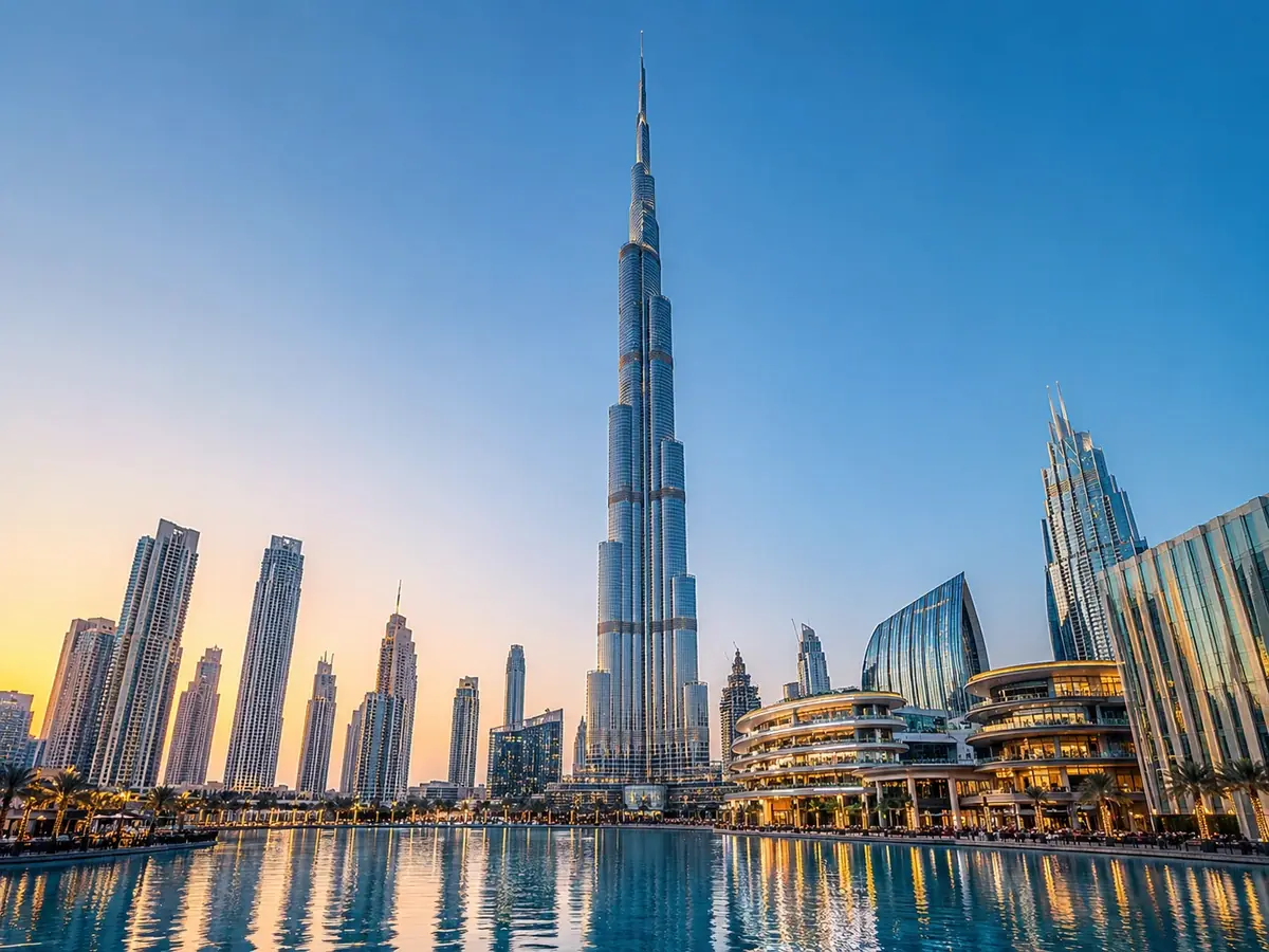 Dubai skyline — UAE visit visa Pakistan