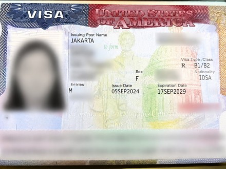 USA B1/B2 Multi-Entry Visa — Bali Indonesia client, Jakarta Consulate